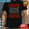 Christmas Tree Alphabet Lights Shirt