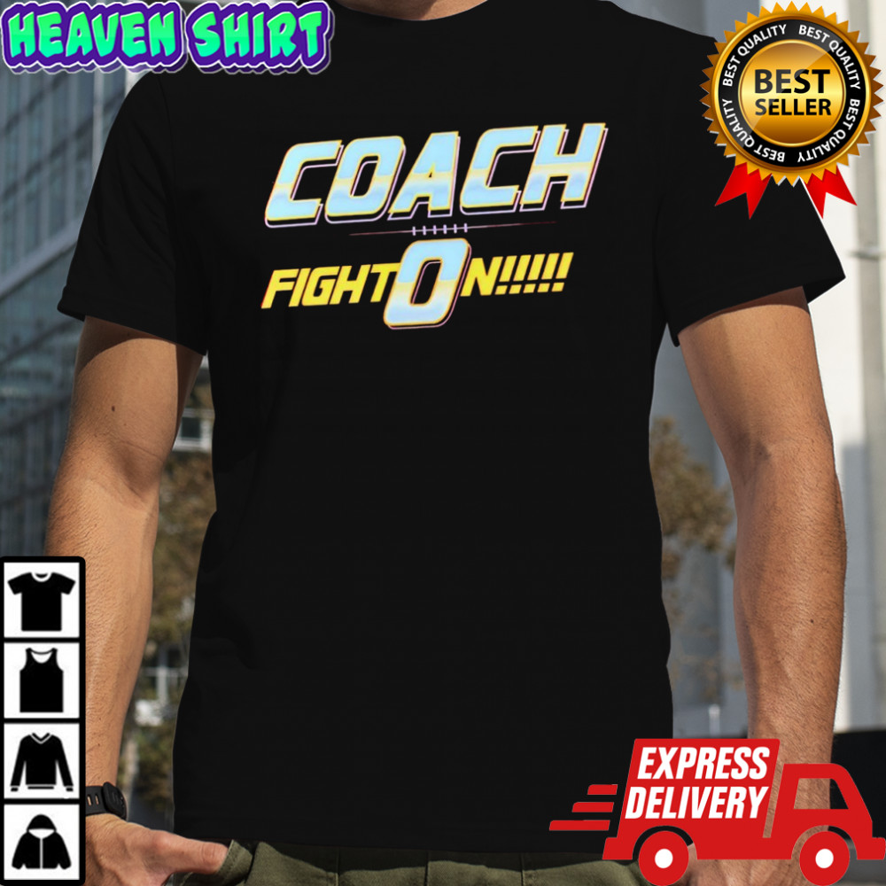 Coach fight on USC Trojans football T-shirt