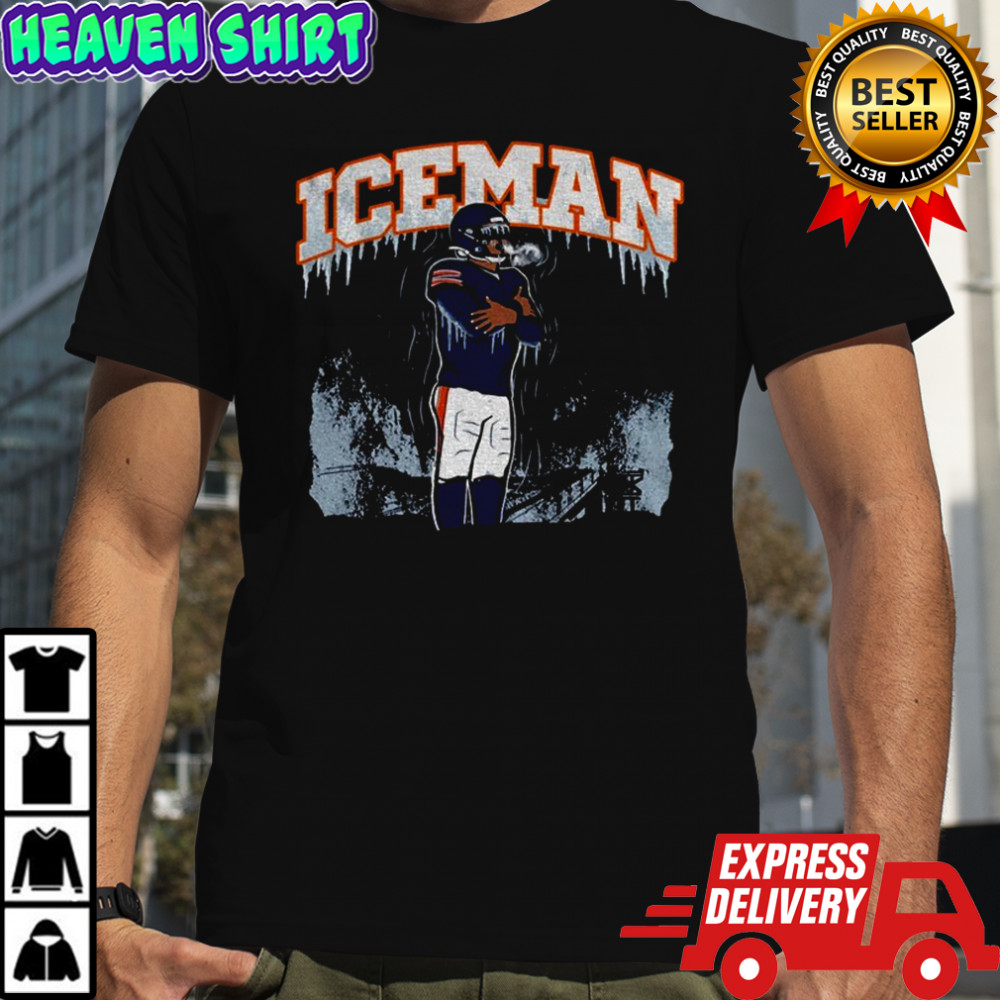 Cold Ice Man Caleb Williams Chicago Football NFL t-shirt