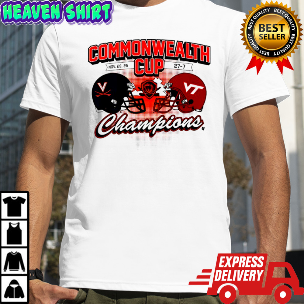 Commonwealth Cup Virginia Cavaliers vs Virginia Tech Hokie Champions shirt
