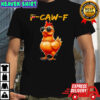 Cool Chicken Sunglasses Caw F Humor Shirt