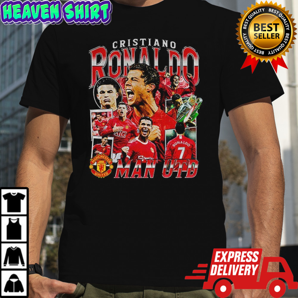 Cristiano Ronaldo ManChester United Man Utd graphic 2025 shirt
