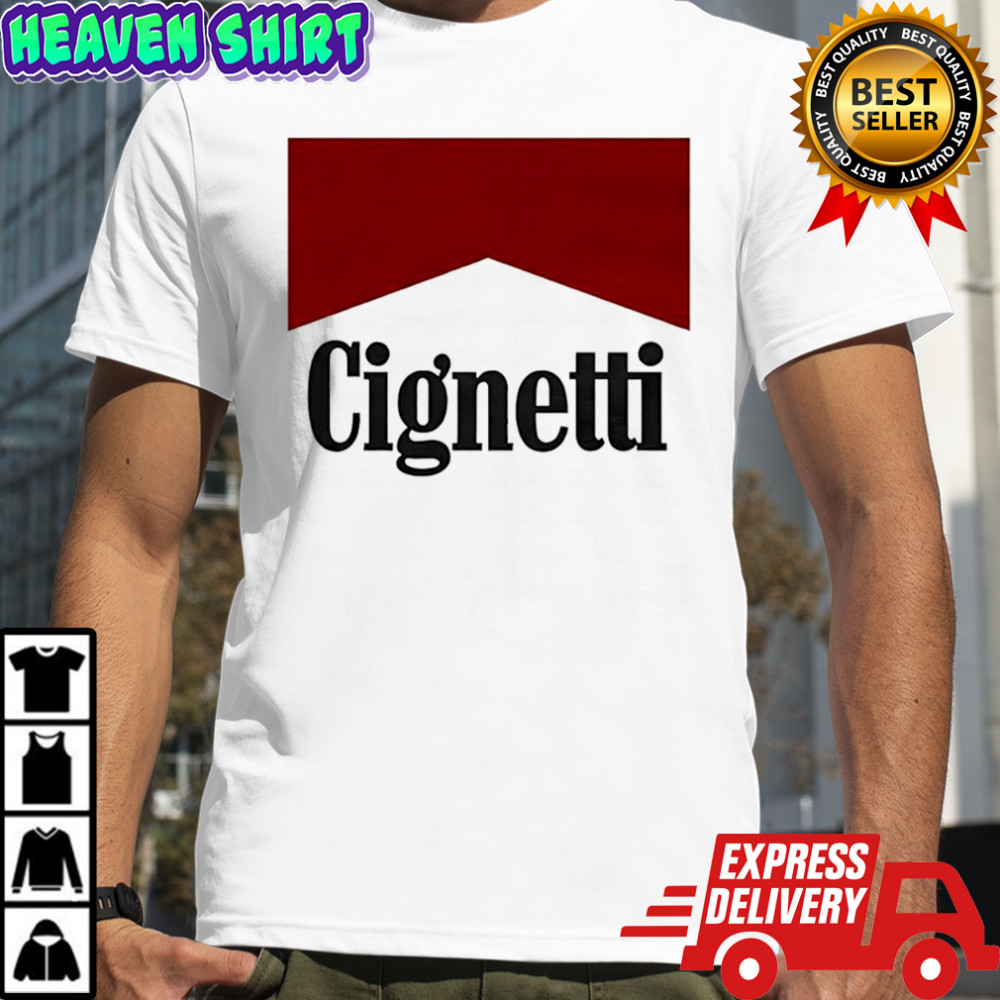 Curt Cignetti Hoosiers Indiana football Marlboro parody shirt