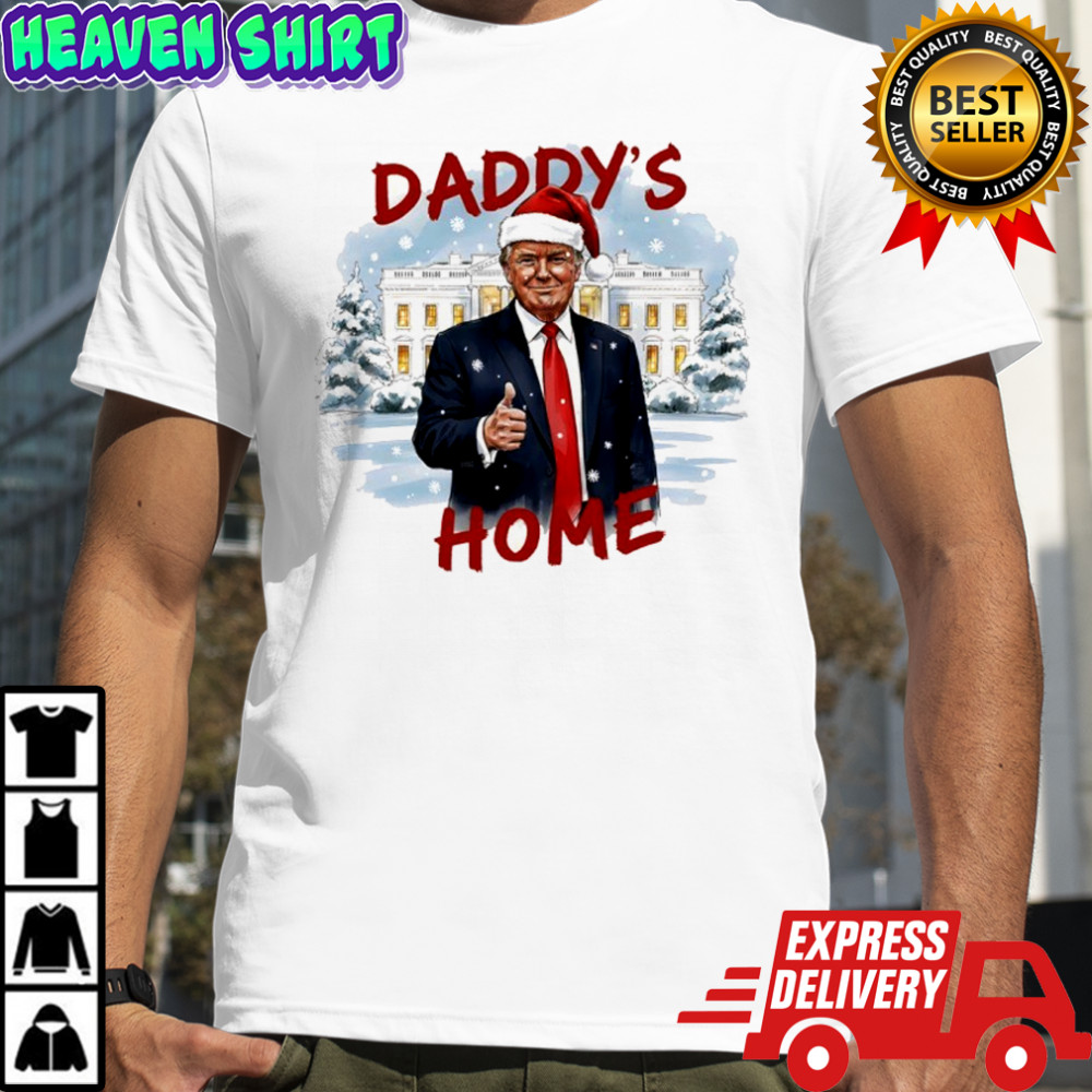 Daddy’s Home Donald Trump Hat Santa Shirt