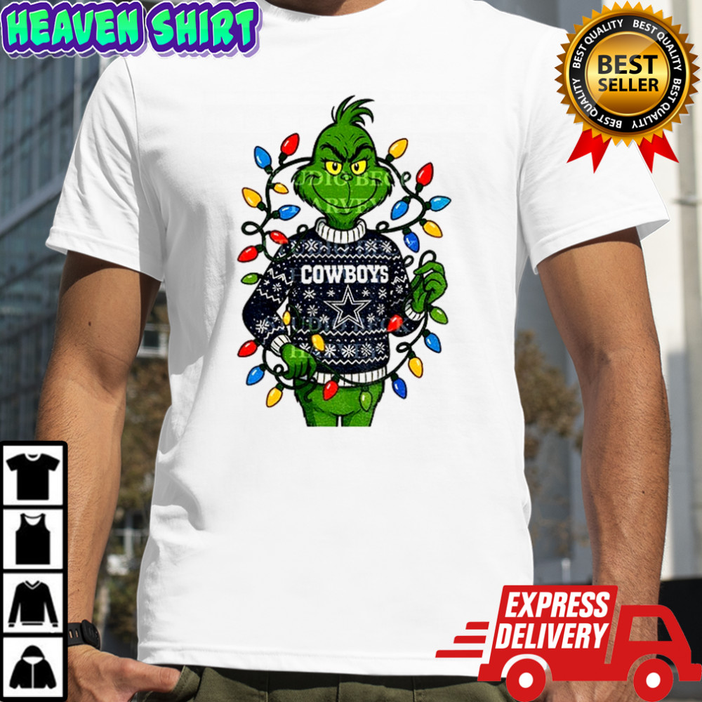 Dallas Cowboys Grinchmas Grinch Christmas in Dallas shirt