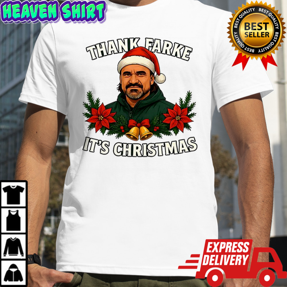 Daniel Farke Leeds United Thank Farke it’s Christmas ugly shirt
