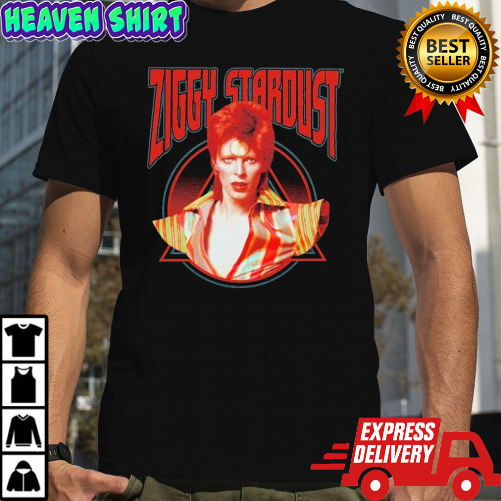David Bowie Ziggy Stardust Photo T-Shirt