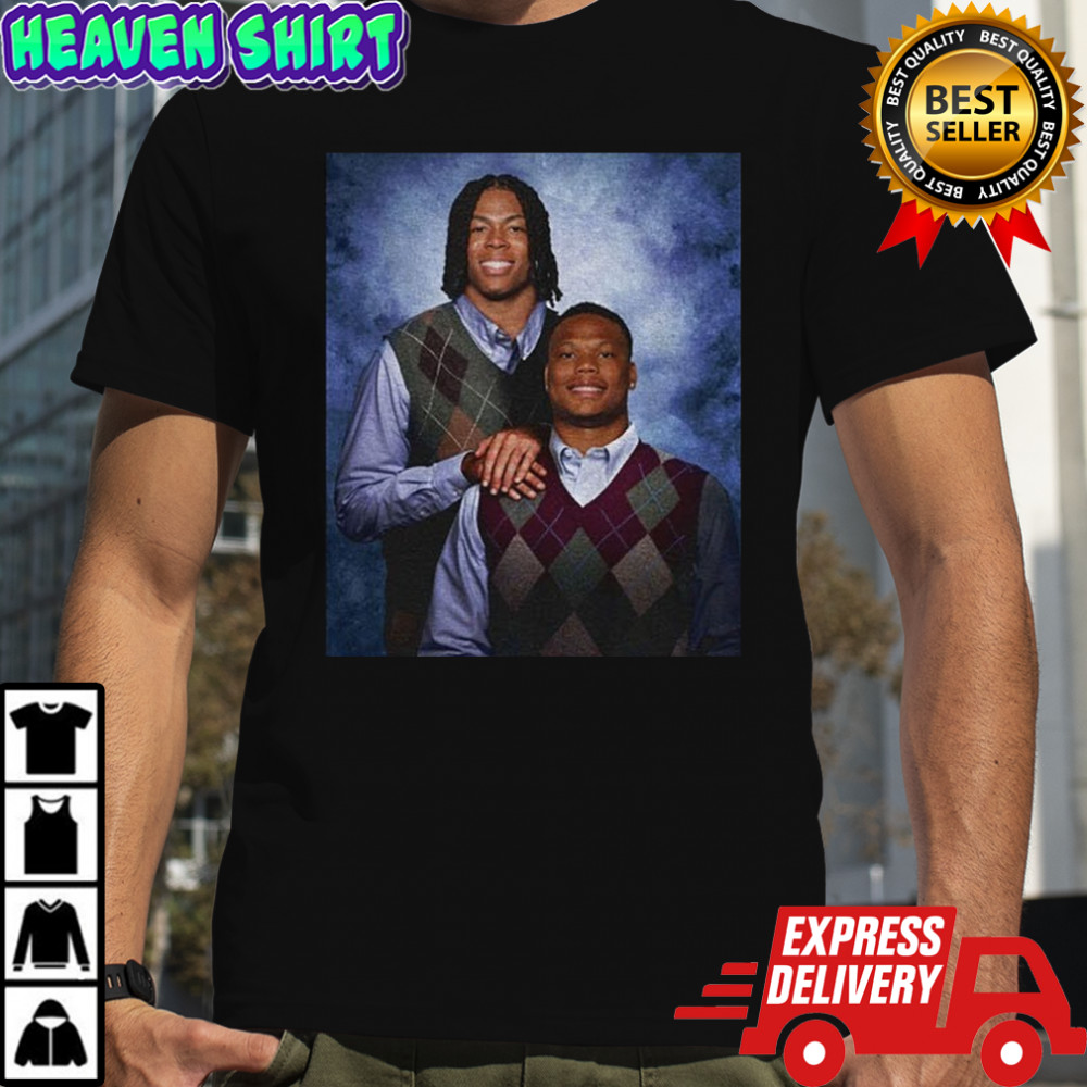 David Montgomery and Jahmyr Gibbs Detroit Lions NFL Stepbrothers vintage 2025 shirt