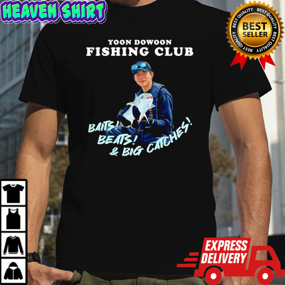 Day6 Yoon Dowoon Fishing Club baits beats and big catches music lover shirt