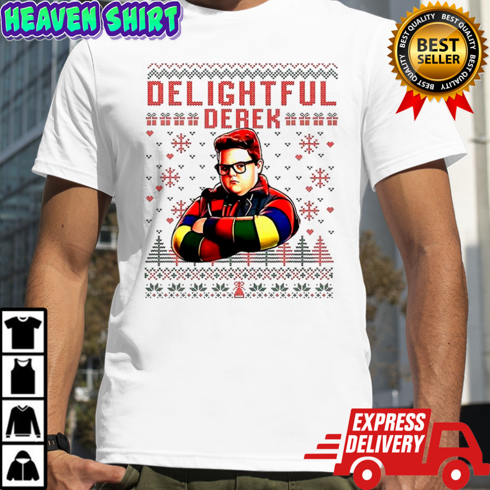 Delightful Derek Ugly Christmas shirt