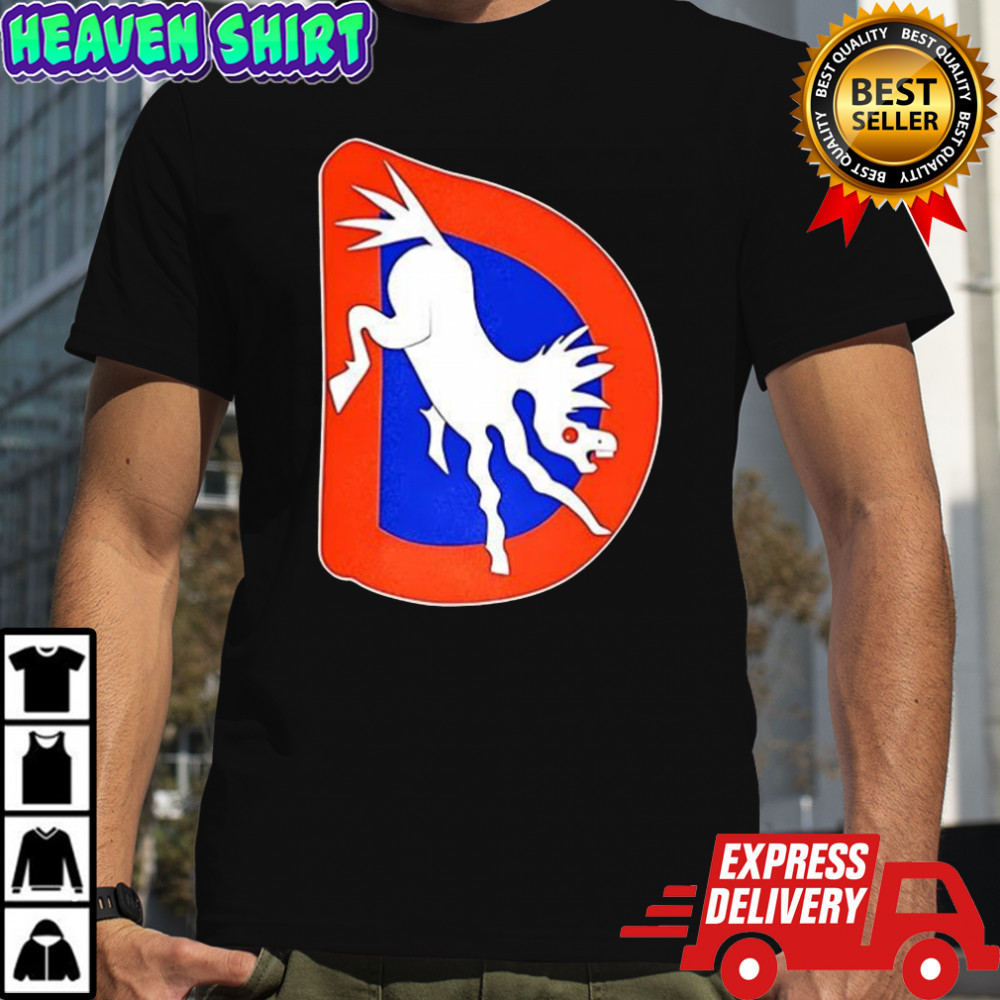 Denver Broncos logo parody shirt