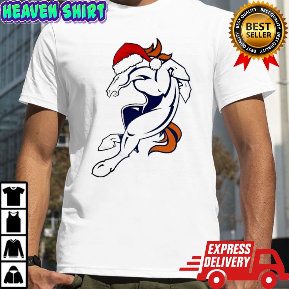 Denver Broncos Merry Christmas hat shirt