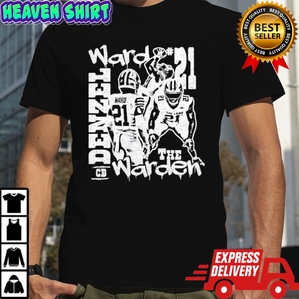 Denzel Ward Graffiti Collage shirt