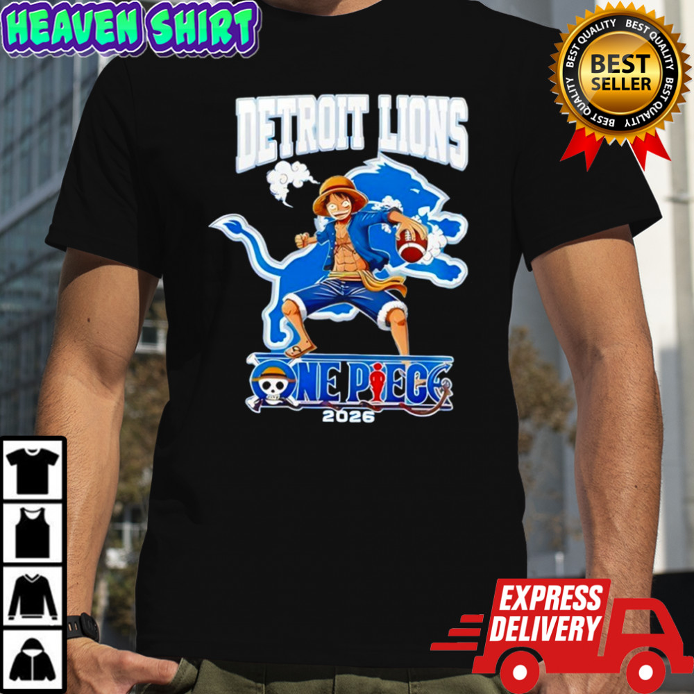 Detroit Lions x One Piece 2026 Shirt