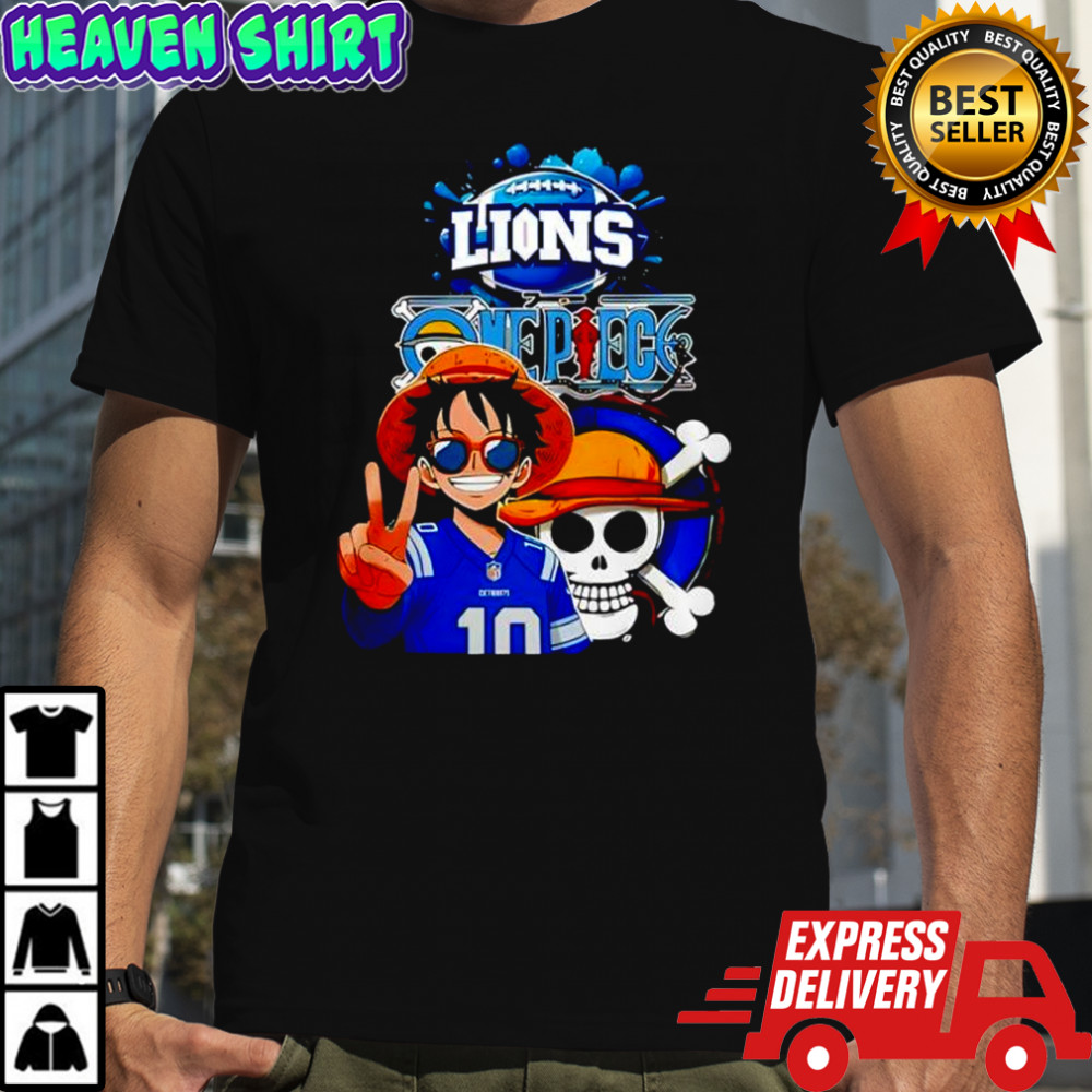 Detroit Lions x One Piece Game Day shirt