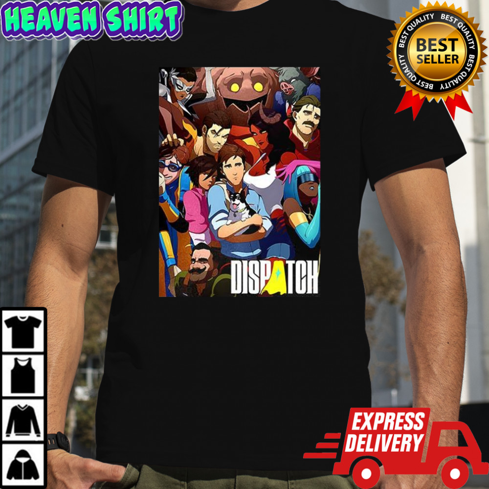 Dispatch character cartoon shirt