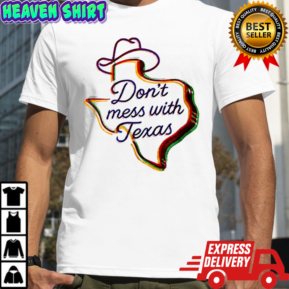 Don’t Mess with Texas map shirt
