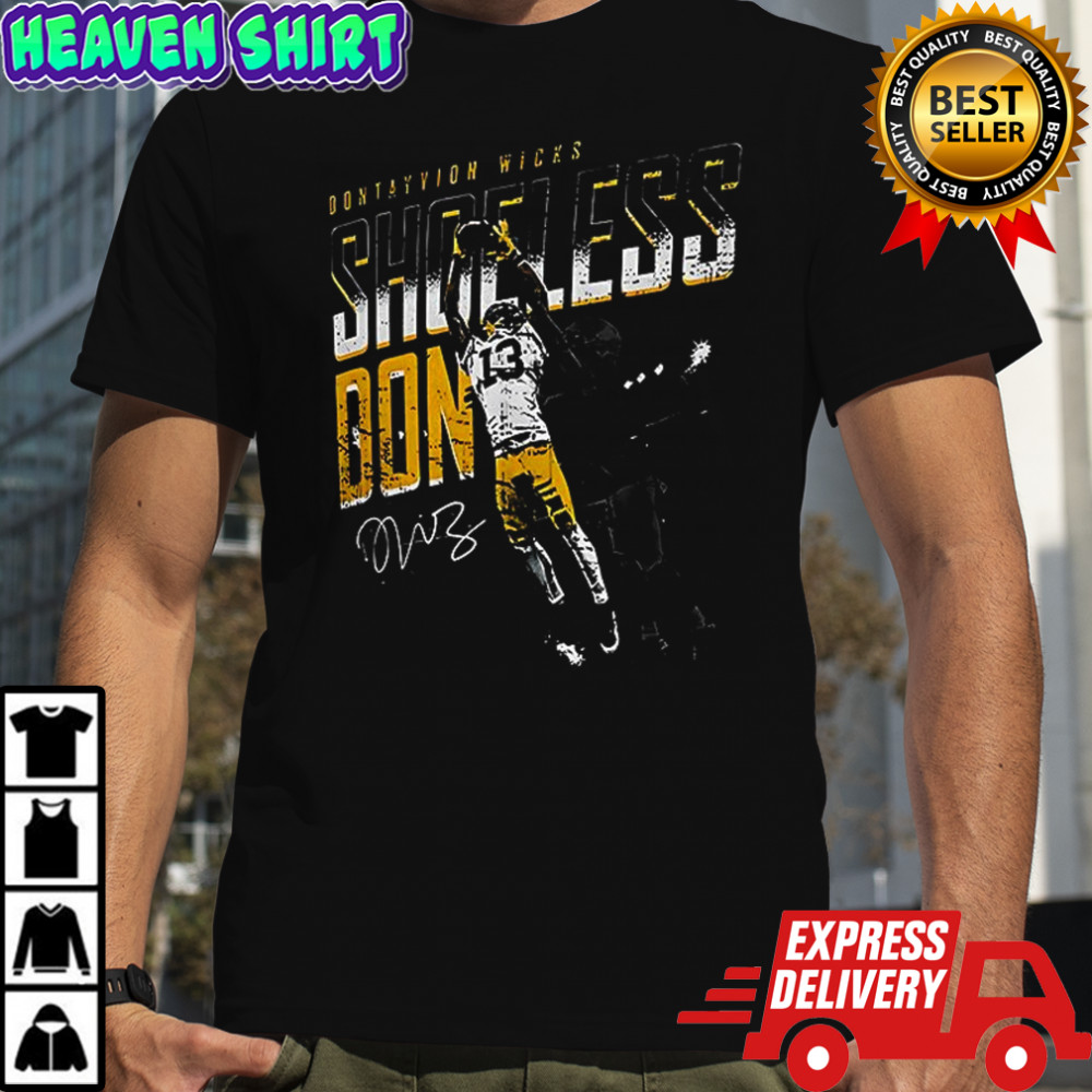 Dontayvion Wicks Green Bay Packers Shoeless Don signature shirt