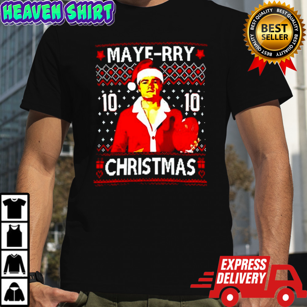 Drake Maye ChristmasMaye – Rry shirt
