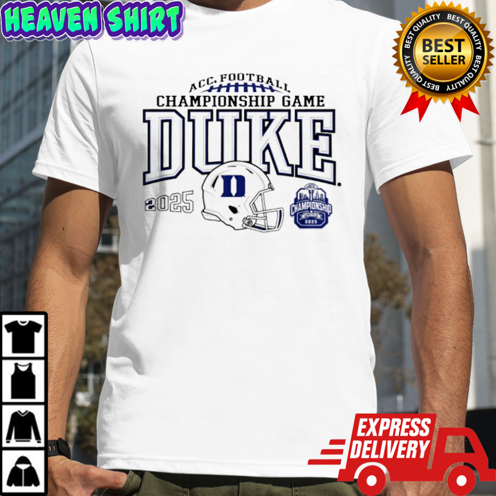 Duke Blue Devils Acc Championship 2025 Football shirt