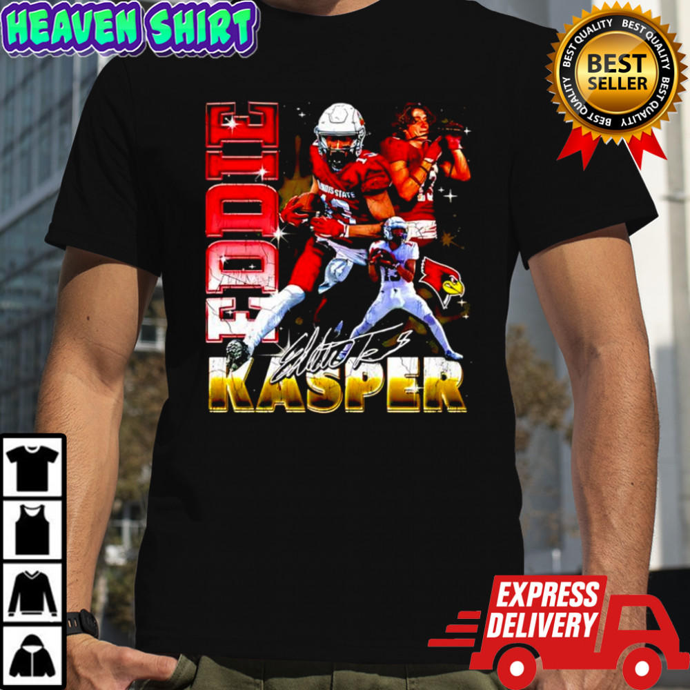 Eddie Kasper’ Louisville Cardinals signature football players shirt