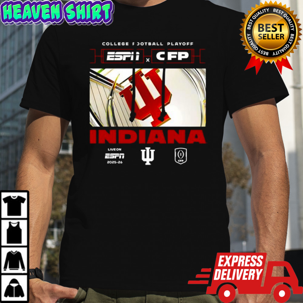 ESPN x CFP Indiana 2025-2026 College Football Playoff shirt