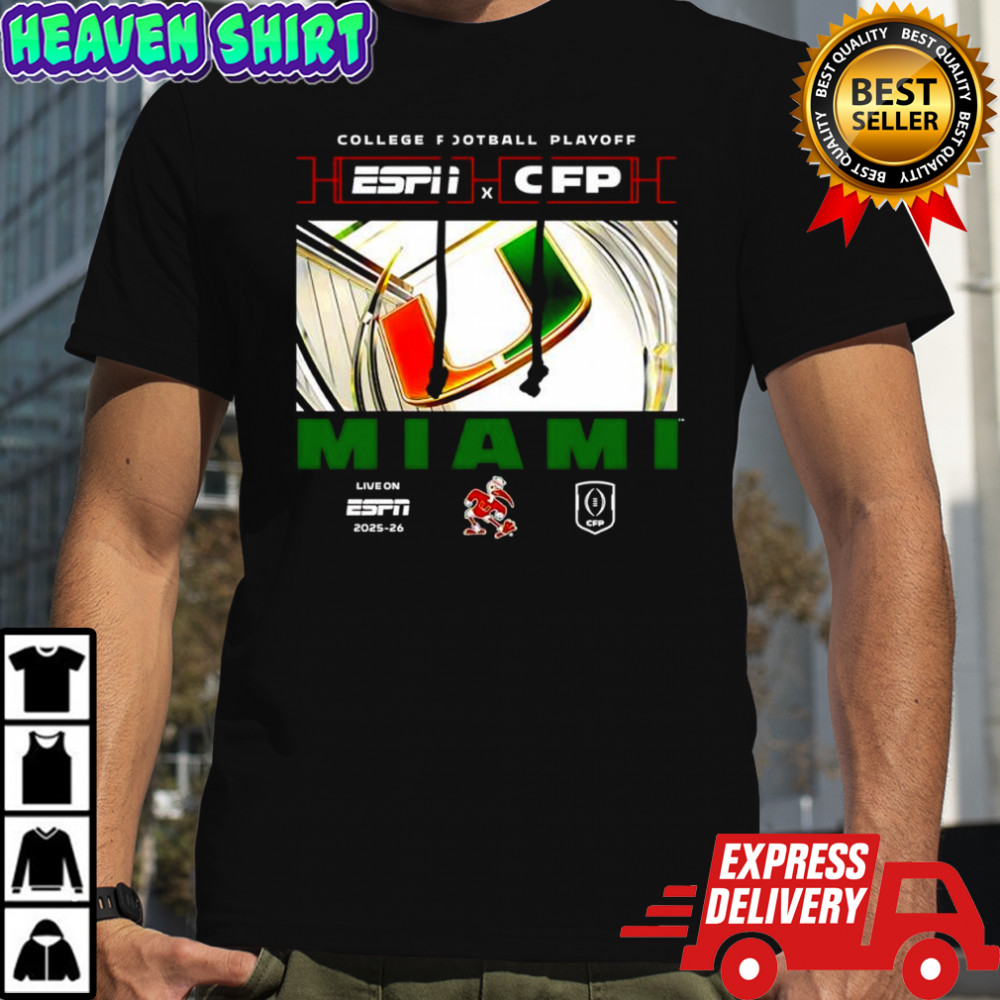 ESPN x CFP Miami 2025-2026 College Football Playoff shirt