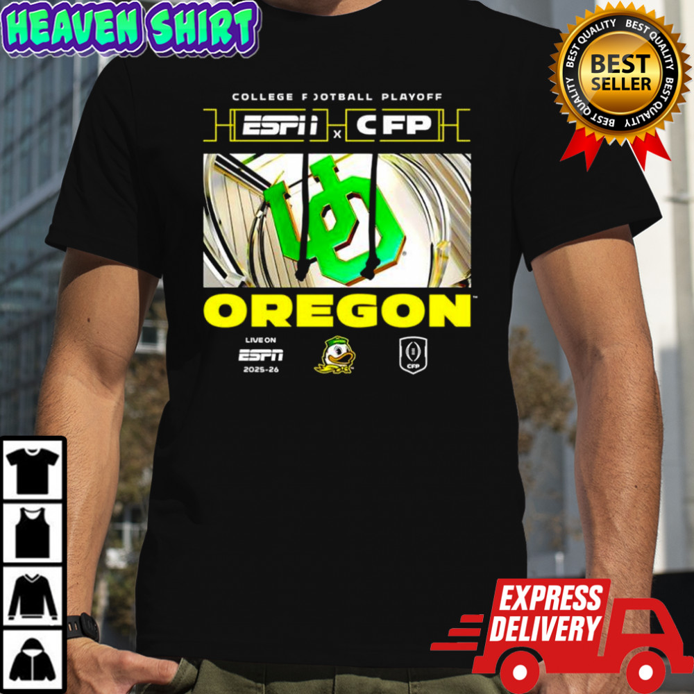 ESPN x CFP Oregon 2025-2026 College Football Playoff shirt