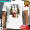 Every Knee Shall Bow Santa Claus Merry Christmas shirt