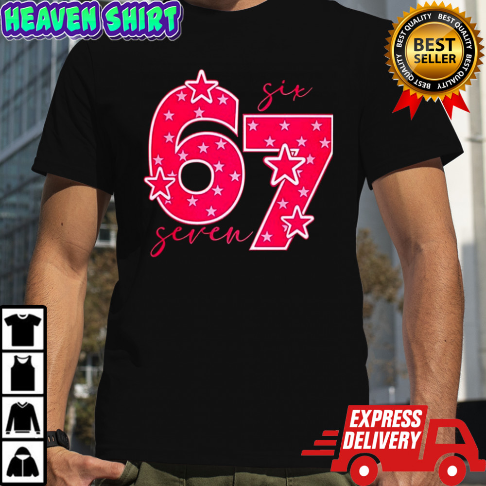 Evnne Park Hanbin six seven number meme shirt