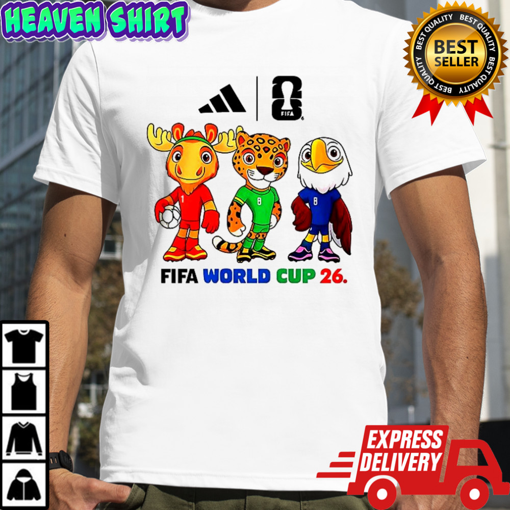 Fifa world cup 26 mascot shirt