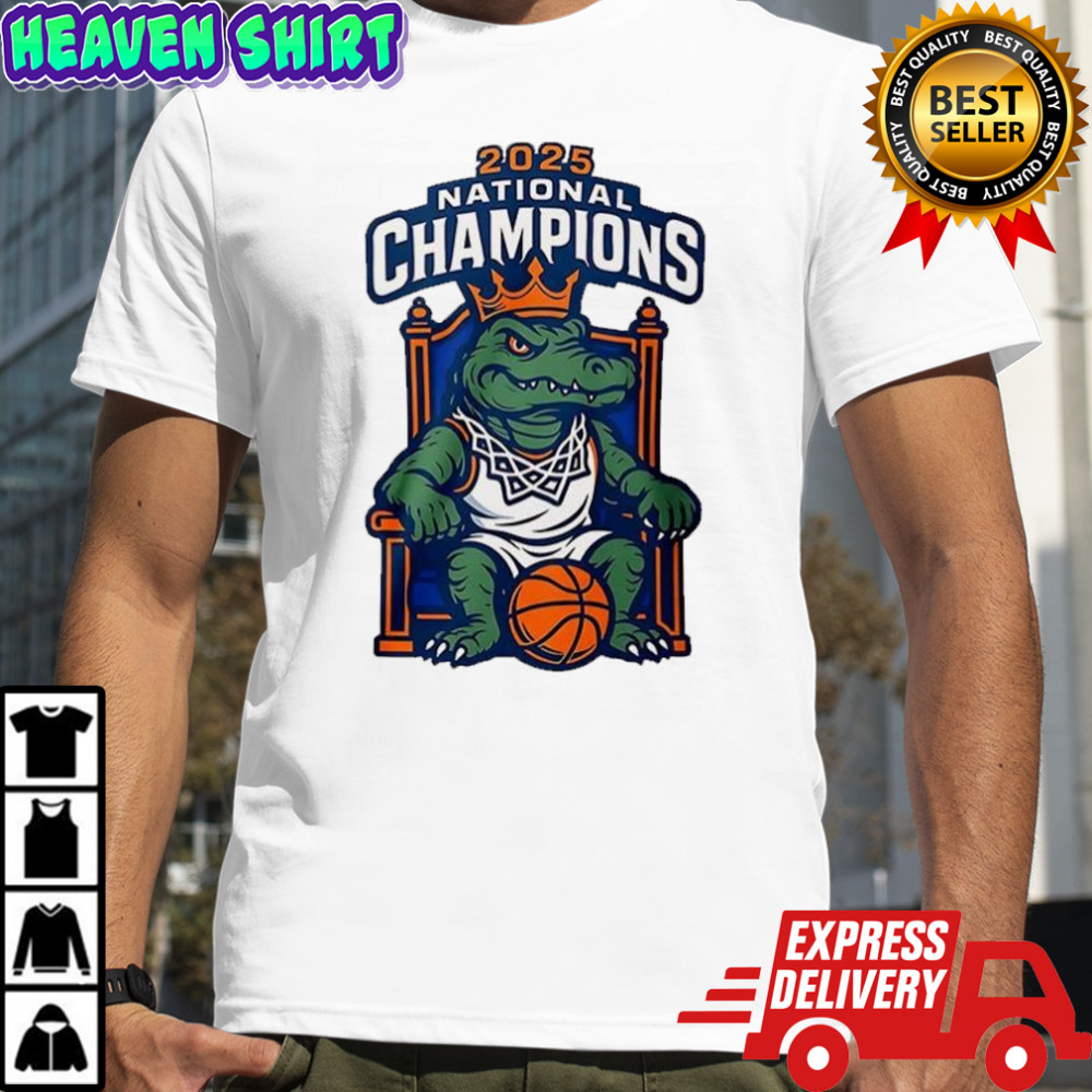 Florida Gators Basketball mascot National Champions 2025 Shirt