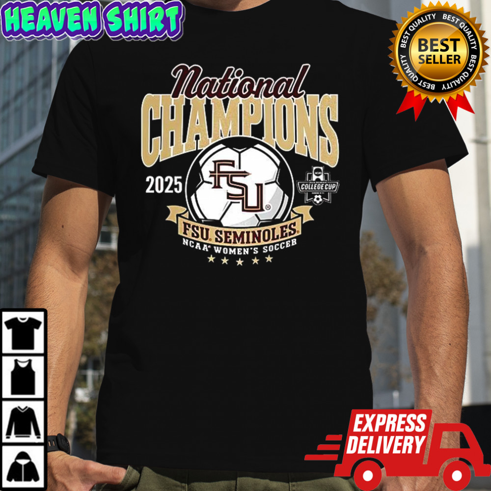 Florida State 2025 Women’s Soccer National Champs shirt