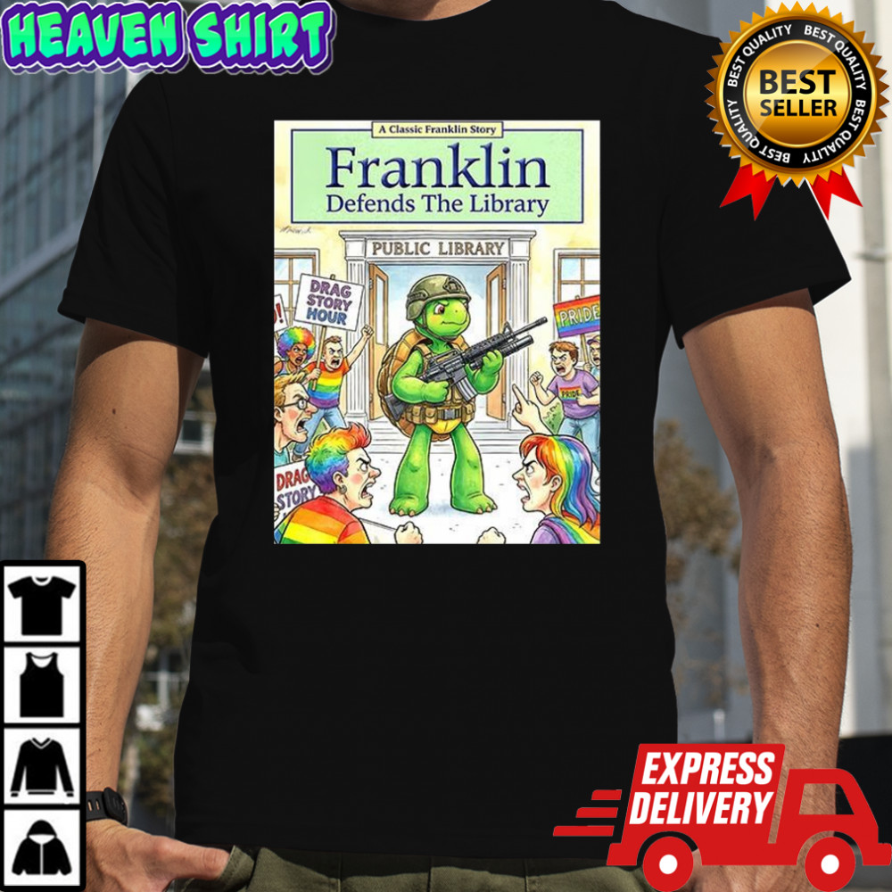 Franklin defends the Library shirt