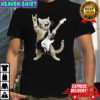 Funny Cat Playing Guitar Rock and Roll shirt