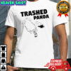 Funny Trashed Panda Racoon Gets Drunk shirt