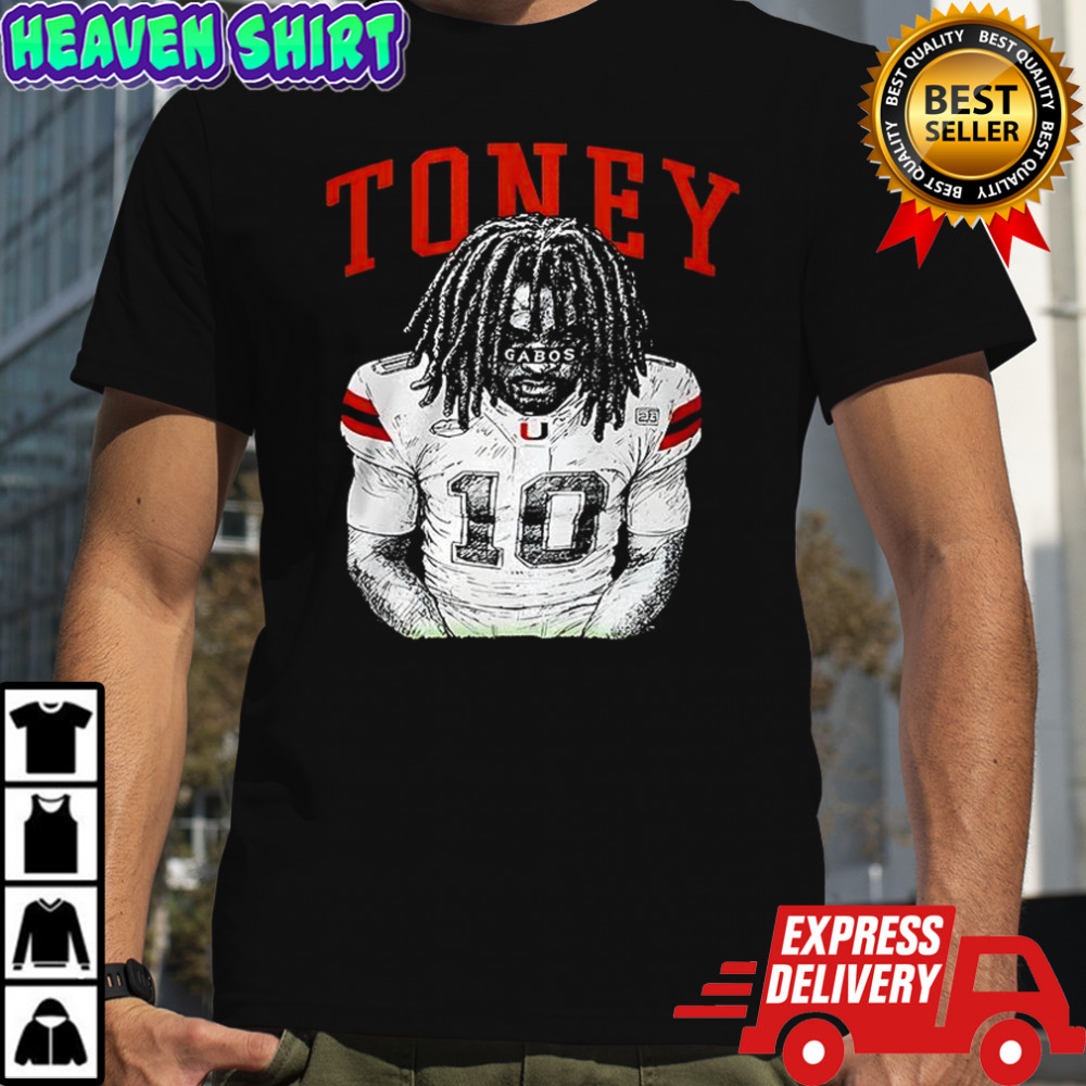 Gabos Malachi Toney Miami Hurricanes shirt