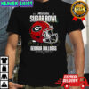 Georgia Bulldogs 2025 Allstate Sugar Bowl helmet shirt