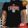 Georgia Bulldogs 2025 SEC Champions shirt