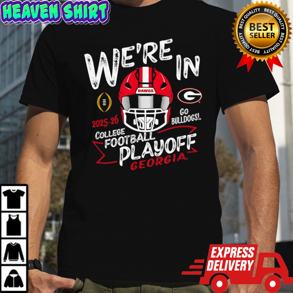 Georgia Bulldogs CFP College Football Playoff 2025-26 Shirt