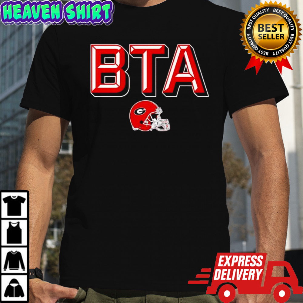Georgia Football helmet logo BTA shirt