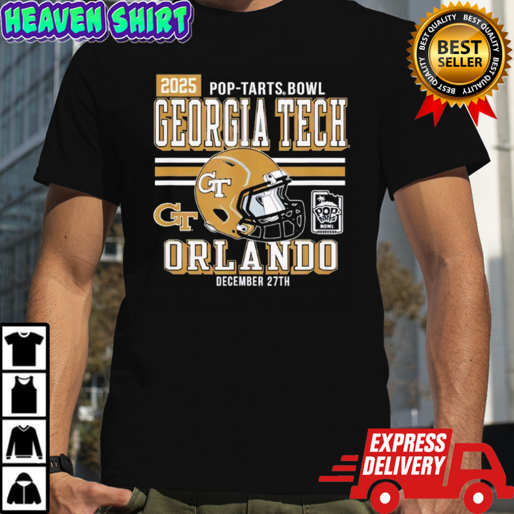 Georgia Tech Yellow Jackets Pop Tarts Bowl 2025 Shirt