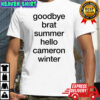 Goodbye Album Summer Hello Artist Winter shirt