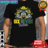 Green Bay Packers football six seven graphic shirt