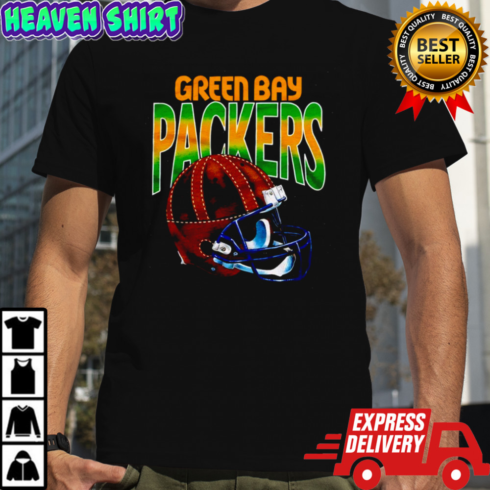 Green Bay Packers Gradient Alt Helmet Shirt