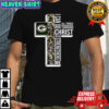 Green Bay Packers I can do christ all things through who strengthens me T-shirt