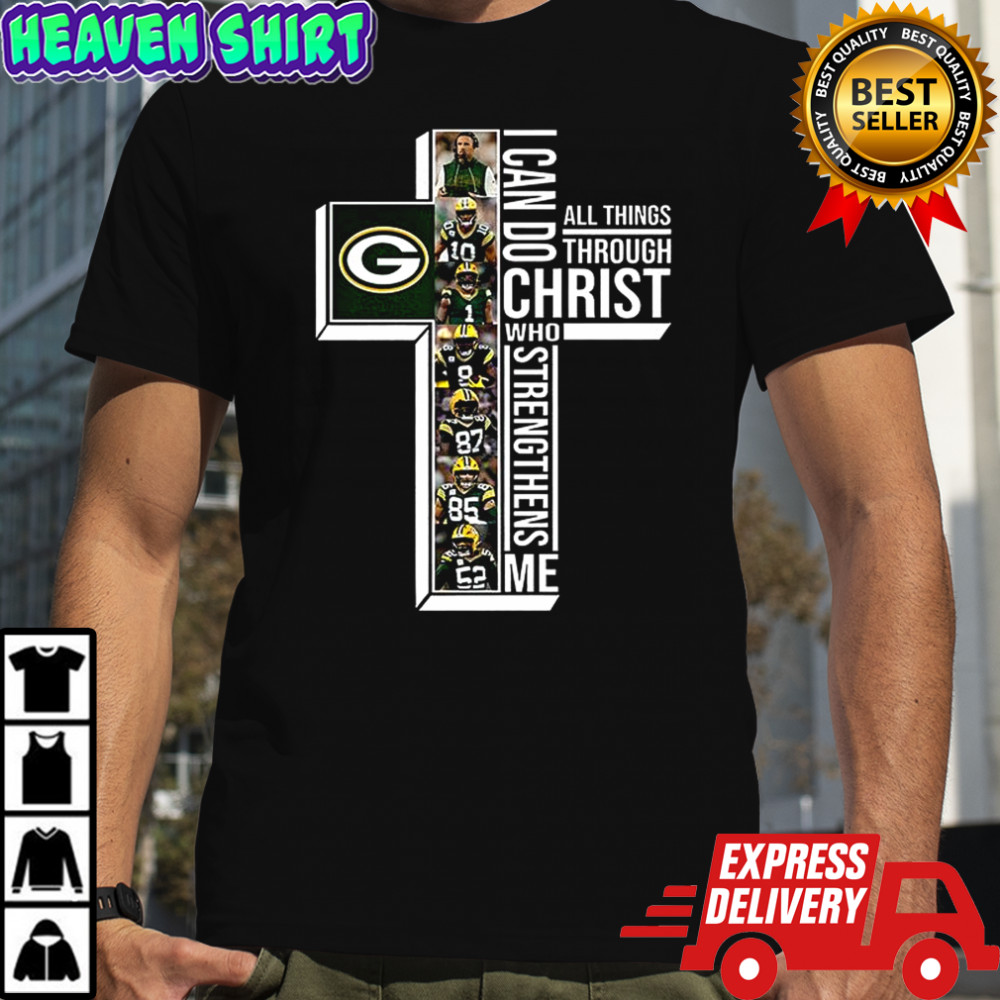 Green Bay Packers I can do christ all things through who strengthens me T-shirt