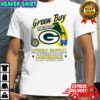 Green Bay Packers NFL American football conference logo ball retro shirt