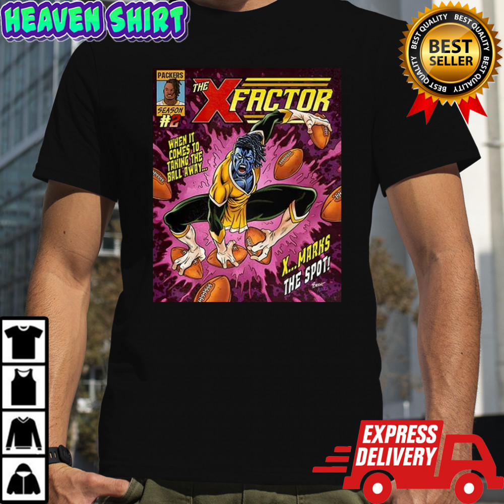 Green Bay Packers The X Factor shirt