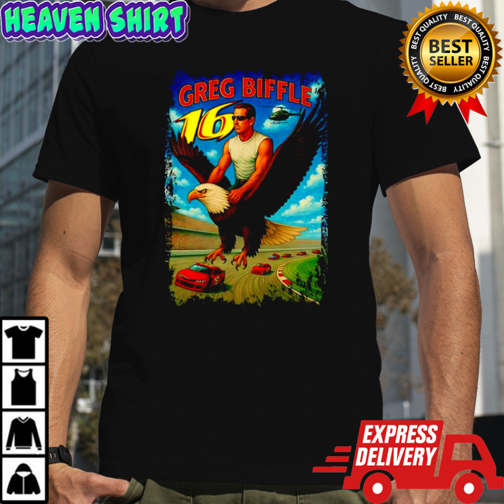Greg Biffle number 16 freedom 500 eagle tribute shirt
